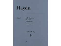 Haydn: Piano Trios, Volume III  (for Piano, Flute/Violin and Violoncello)