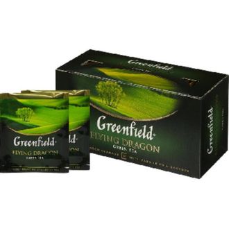 Чай Гринфилд зеленый 25 пакетиков