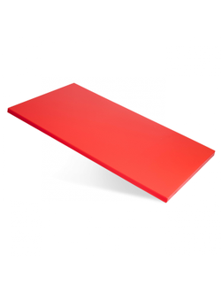 Доска разделочная 600х400х18 мм красная пластик