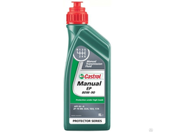 Масло трансмиссионное CASTROL Manual EP 80W90 GL-4 минеральное 1 л.