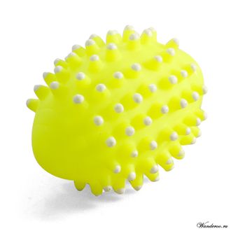 Игрушка для собак №1 "Мяч для регби" - винил, 85 мм