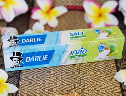 Купить тайская зубная паста дарли с солью и мятой 35 гр, узнать отзывы, инструкция по применению