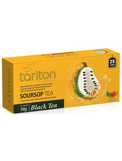Чай Tarlton чёрный с добавками "Саусеп", 25 х 2 гр., карт./пач.