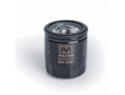 Фильтр масляный для лодочных моторов Tohatsu 9.9-30, Yamaha 9.9-115 MH 3401 M-Filter для лодочных моторов