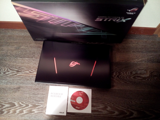 ASUS ROG STRIX GL753VD ( 17.3 FHD IPS I7-7700HQ GTX1050(4Гб) 8ГБ 1TБ )