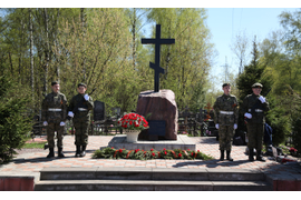 6 мая Перезахоронение солдата ВОВ