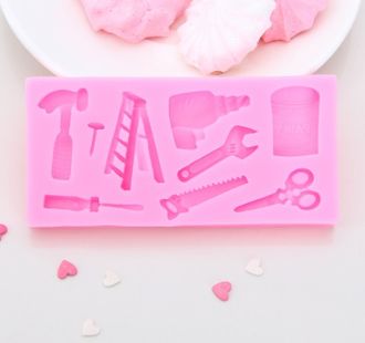 Молд силиконовый 11,2х5,4х1 см &quot;Инструменты&quot;