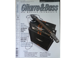 Gitarre And Bass Magazine January 2010 Иностранные музыкальные журналы о гитарах, Intpressshop