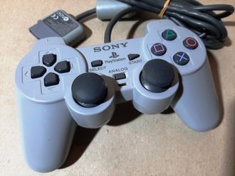 №014 Оригинальный SONY Контроллер для PlayStation 1 DualShock 1