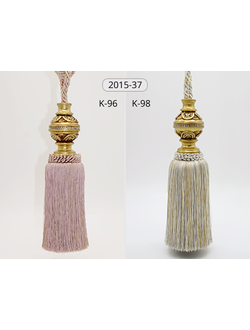 Арт. 2015-37 NEW. Кисточка со стразами для штор, 80 см