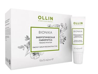 OLLIN Bionika Энергетическая сыворотка реконструктор Energy Serum Reconstructor, 6х15 мл