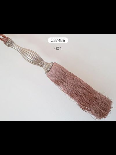 Кисть с металлическим декоративным оголовком, 80 см. Арт. 537486