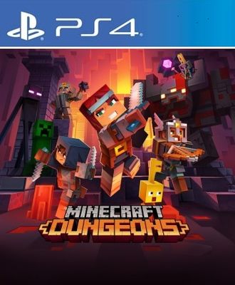 Minecraft Dungeons (цифр версия PS4) RUS 1-4 игрока