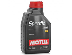Масло моторное MOTUL SPECIFIC LL 04 BMW 5W-40 1 л. синтетическое