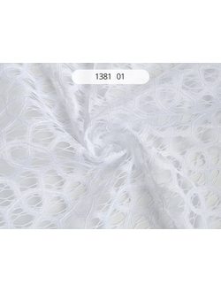 Арт. 1381. Ажурная вуаль, сетка для пошива штор оптом