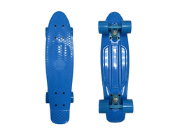 Скейт ecoBalance, голубой с голубыми колесами