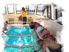 Glass boat from Sharm El Sheikh