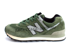 Кроссовки New Balance 574 Green сетка