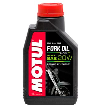 Масло гидравлическое MOTUL Fork Oil Expert heavy 20W полусинтетическое 1 л.