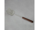 Лопатка нержавеющая сталь кулинарная малая с пластиковой ручкой