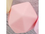 Икосаэдр 14мм - розовый кварц