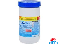 Aquatics (Каустик) комплексный, медленный хлор (200г) 1 кг
