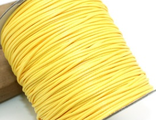 Вощеный шнур желтый диаметр 1,2 мм