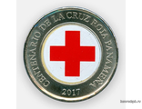 Панама. 1 бальбоа 2017 год. Красный крест.