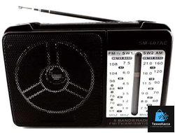 Радиоприемник Soewel SW-607AС Black
