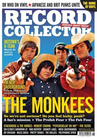 Record collector Magazine August 2015 The Monkees Cover, Иностранные журналы, Intpressshop, Intpress