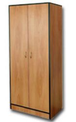 Шкаф для верхней одежды двухстворчатый эконом класса из ЛДСП - ШД-22/520 в Кирове - «Офис-Мастер» |