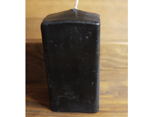 Алтарная черная свеча из натурального воска