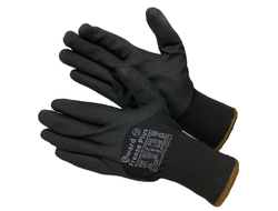 Двойные зимние перчатки с начёсом и вспененным нитрилом Freeze Plus 10(XL)
