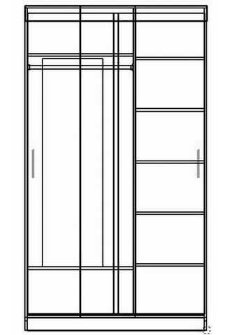 Шкаф-купе "ШОН-1" (модификация 2)