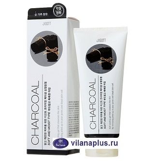 Jigott Пилинг-гель с Древесным Углем JIGOTT Premium Facial Charcoal peeling Gel. 180 мл. 280078