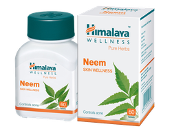 Neem Himalaya (Ним Хималаи), 60 таб., при кожных заболеваниях, аллергии