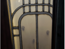 Window with hands