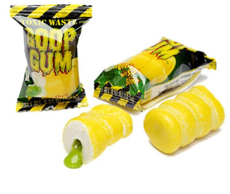 Toxic Waste Goop Gum 43,5 гр (3 гипер кислых жвачки)