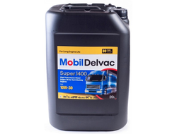 Моторное масло MOBIL Delvac SUPER1400 10W-30 минеральное, 20 л