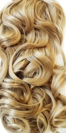 Волосы HIVISION Collection искусственные кудрявые на заколках 60-65 см (8 прядей) №24В
