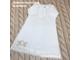 Крестильная рубашка (платье) для девочки, модель "Ирина", размеры от 0 до 14-ти лет., можно вышить любое имя, цена от