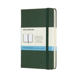 Блокнот&quot;Classic&quot; (в точку), Pocket, зеленый