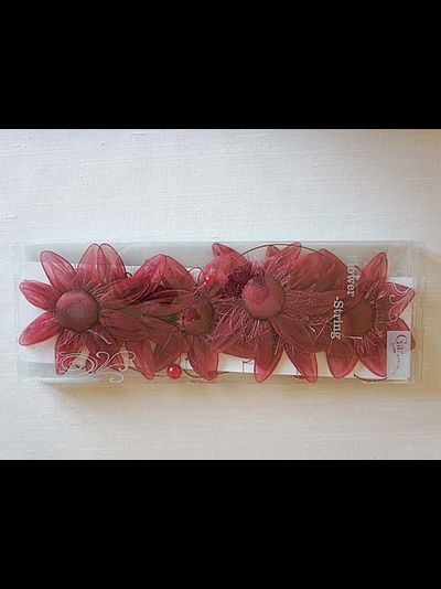 Арт. 535595. Декоративная нить "Цветы"