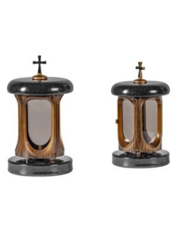 Лампады из гранита