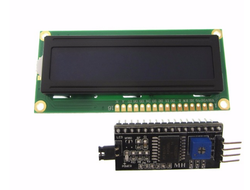 Символьный дисплей голубая подсветка LCD1602 IIC/I2C для Arduino