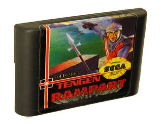 Картридж Sega игра Rampart