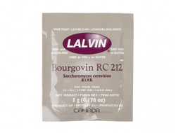 Дрожжи винные "Lalvin" Bourgovin RC212, 5 гр