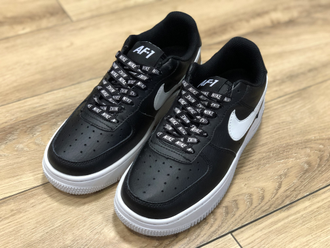 Кроссовки Nike Air Force 1 Black Low