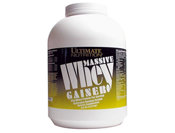 (Ultimate Nutrition) Massive Whey Gainer - (4,25 кг) - (ваниль)