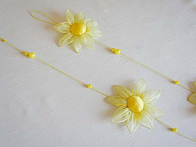 Арт. 535595. Декоративная нить "Цветы"